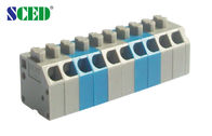 Pitch 3.5mm Blok Terminal Kabel 300V 10A PA66 Plastik Kuningan