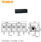 10,0mm 20A Terminal penghalang Blok Kuningan Terminal Elektronik Componenets