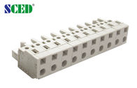 Single Block Pluggable Terminal Block Connector 7.5mm Pitch, 300V 15A, 2P-16P