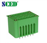 Male Type PCB Plug In Terminal Block PA66 Green Connector 3.50 3.81 5.08 7.62mm
