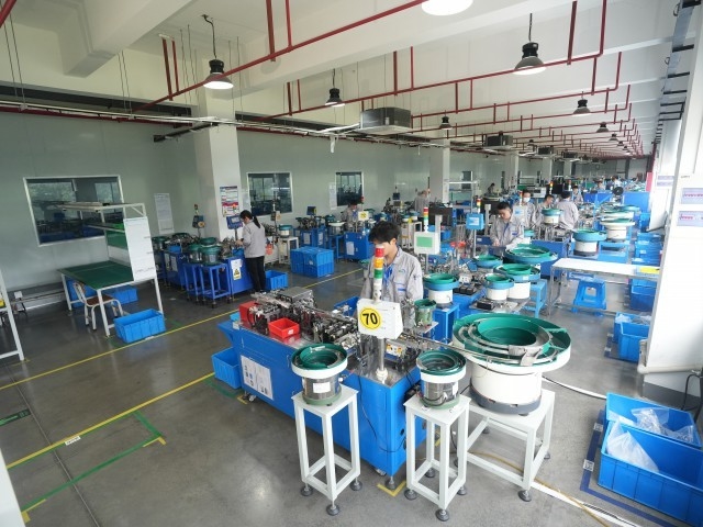 SCED ELECTRONICS CO., LTD. lini produksi pabrik