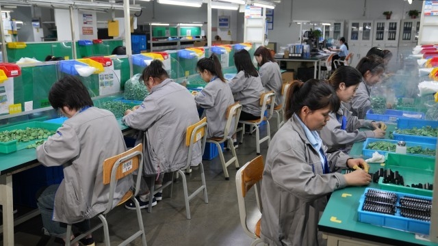 SCED ELECTRONICS CO., LTD. lini produksi pabrik
