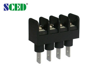 Pitch Warna Hitam 9.525mm Barrier Terminal Block 300v 20A 2P-22P
