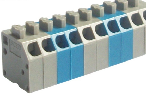 2P-28P Pitch 3.50mm 300v Spring Type Terminal Block 45 Derajat Kawat Inlet
