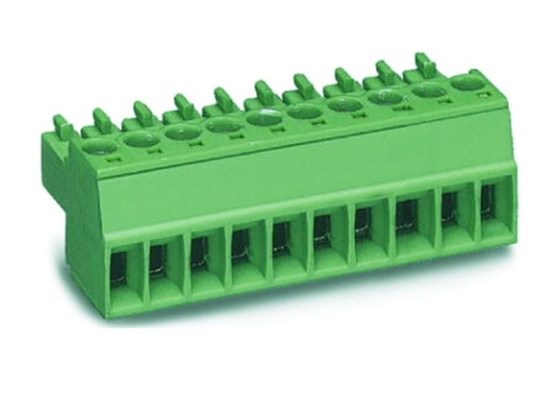 22-14 Blok Terminal Dapat Dipasang AWG Dengan Tegangan Penahan 3000V AC/Menit