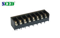 300V 15A Industrial Barrier Terminal Blocks dengan Right Angle Wire Inlet
