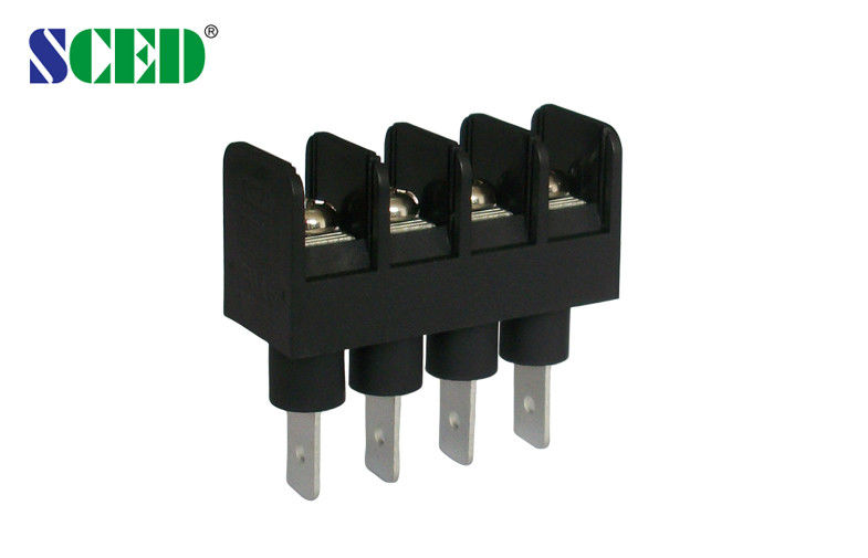Pitch Warna Hitam 9.525mm Barrier Terminal Block 300v 20A 2P-22P