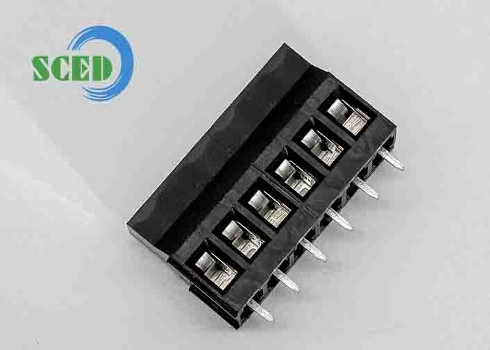 5.08mm 300V 10A PA66 PCB Terminal Block Euro Tipe Raising Series Untuk Kontrol Otomatis