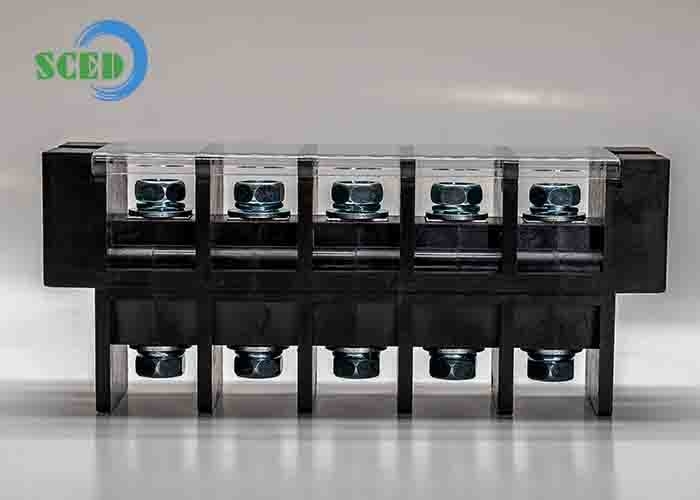 150A PBT Power Terminal Block Connector Perforasi Pitch 27.0mm M8 Sekrup