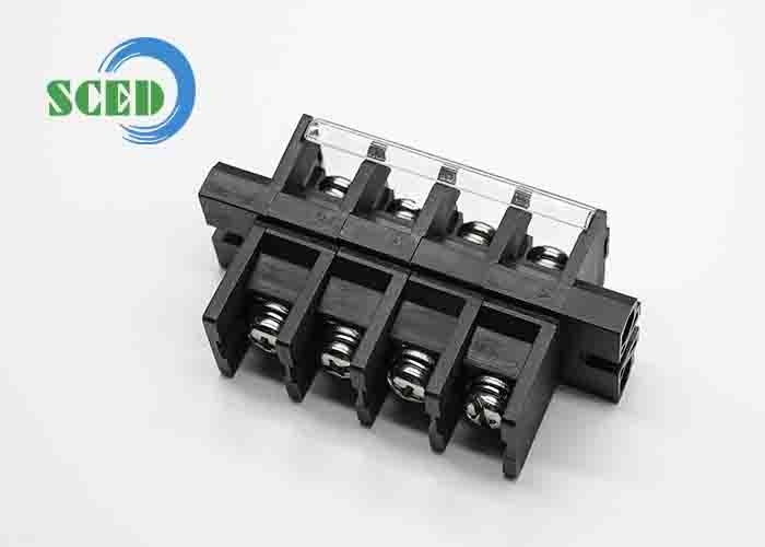 Industrial Grade Copper Conduction Board Feed-through Wire Connector with Brass Clamp Cage