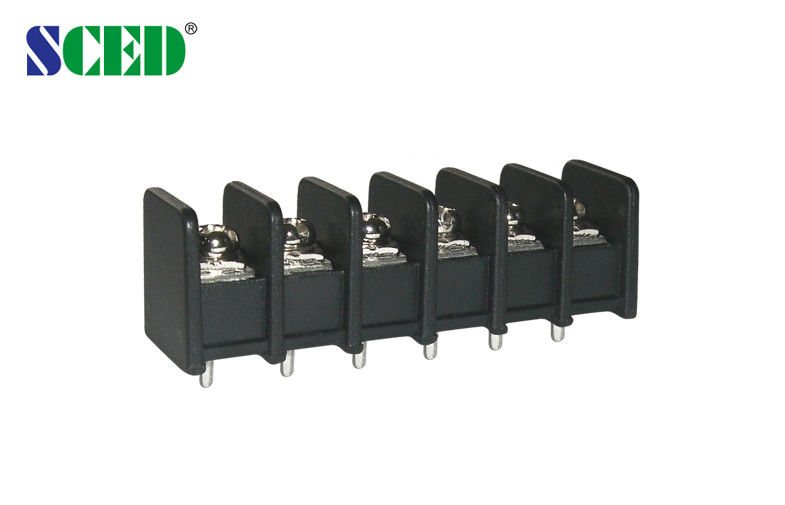 8.255mm Pitch Barrier Terminal Blok 2-32 Tiang 300V / 20A M3 Sekrup PCB