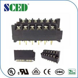 Konektor 7.62mm Pcb Terminal Blok Power Supply Dua Level Screw Clamp