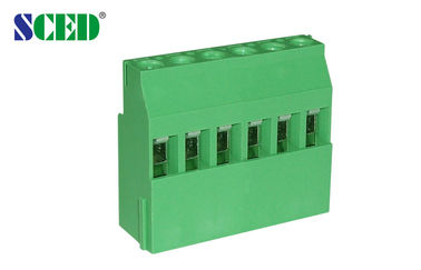300V 15A Hijau 5,08mm Pitch Brass Euro Type PCB Screw Terminal Block
