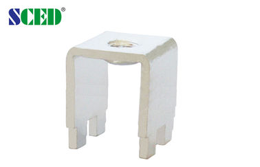 75A M4 Screw PCB Terminal Block Aksesori Kuningan Berlapis Nikel