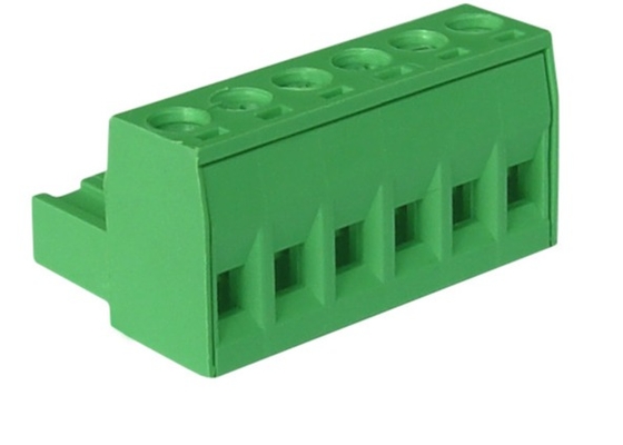 Pitch 5.08mm Blok Terminal Listrik M3 Sekrup 300V / 18A Bagian Wanita