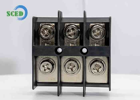 Konektor Terminal Arus Tinggi Pitch 25.00mm 600V 150A PA66 3P M8