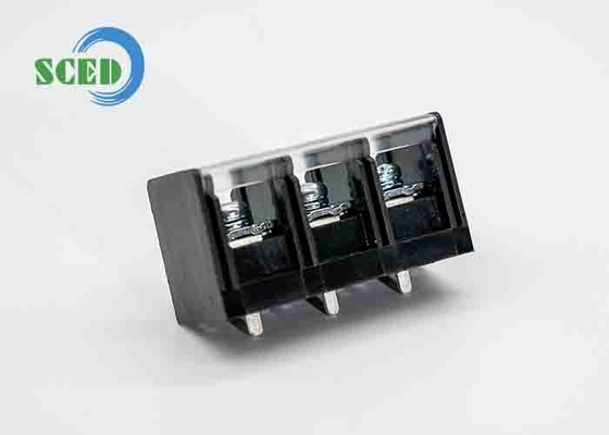 Blok Terminal Penghalang Pitch 13.00mm 600V 40A 2-12P Blok Terminal Daya PBT 20-8 aWG