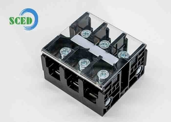 Konektor blok terminal arus tinggi dengan penutup 2/0-20AWG 27.00mm 600V 200A