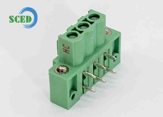 Plug-in Terminal Block Plug Female Sockets 5.08mm 2-20P 300V 18A Terminal Tembaga