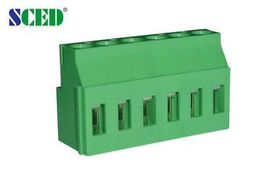 Blok PCB Eurostyle Blokir Green, Konektor Terminal Terminal 5.08mm