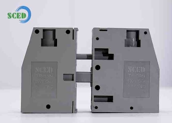 Blok Terminal Tembus Tegangan 600V Lebar 12.2mm untuk Aplikasi Industri
