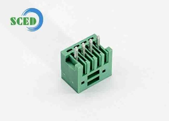 Blok terminal pluggable dengan bagian logam kuningan untuk catu daya 150V dan arus 18A