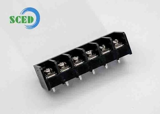 Torsi 18-20 Lbf di Blok Terminal Penghalang UL94 V0 Kelas Mudah Terbakar 2,5 Mm2 Penampang Konduktor Ideal untuk Panel Listrik