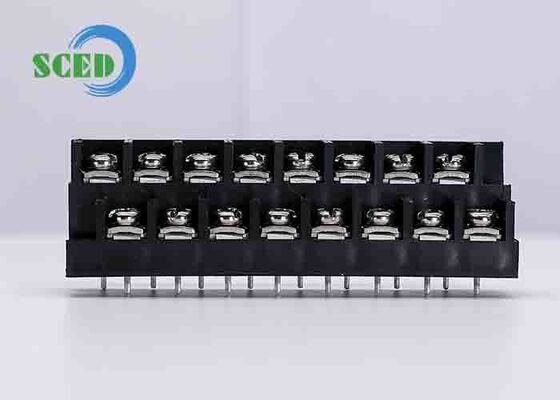 PBT Insulation Material Terminal Barrier Block UL94 V0 Rating Flammability Dirancang untuk koneksi aman dan listrik