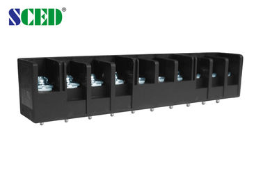 Pitch 11.10mm 600V 30A 10P Barrier Terminal blok blok daya terminal