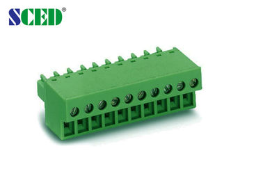 Pitch 3.81mm Plug Set Soket Wanita di Terminal Block 300V 8A 2P - 22P