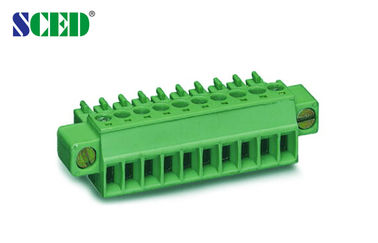 Plug - in Terminal Block Pitch 3.50mm 300V 8A Plug Soket Wanita 2P - Terminal Blok 22P Pluggable