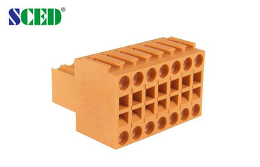 Plug - in Terminal Block Plug Soket Soket Wanita 3.50mm 300V 8A 2 x 2P - 24 x 2P