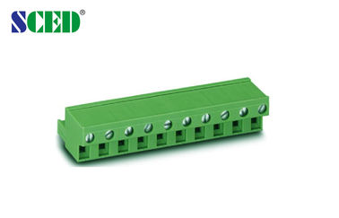 Plug - in Terminal Block 300V 18A Plug Pitch Wanita 7.62mm 2P ​​- 16P