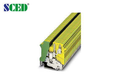 AWG 30 - 12 2.5mm2 Width 5.2mm Din Rail Ground Type Terminal Blocks
